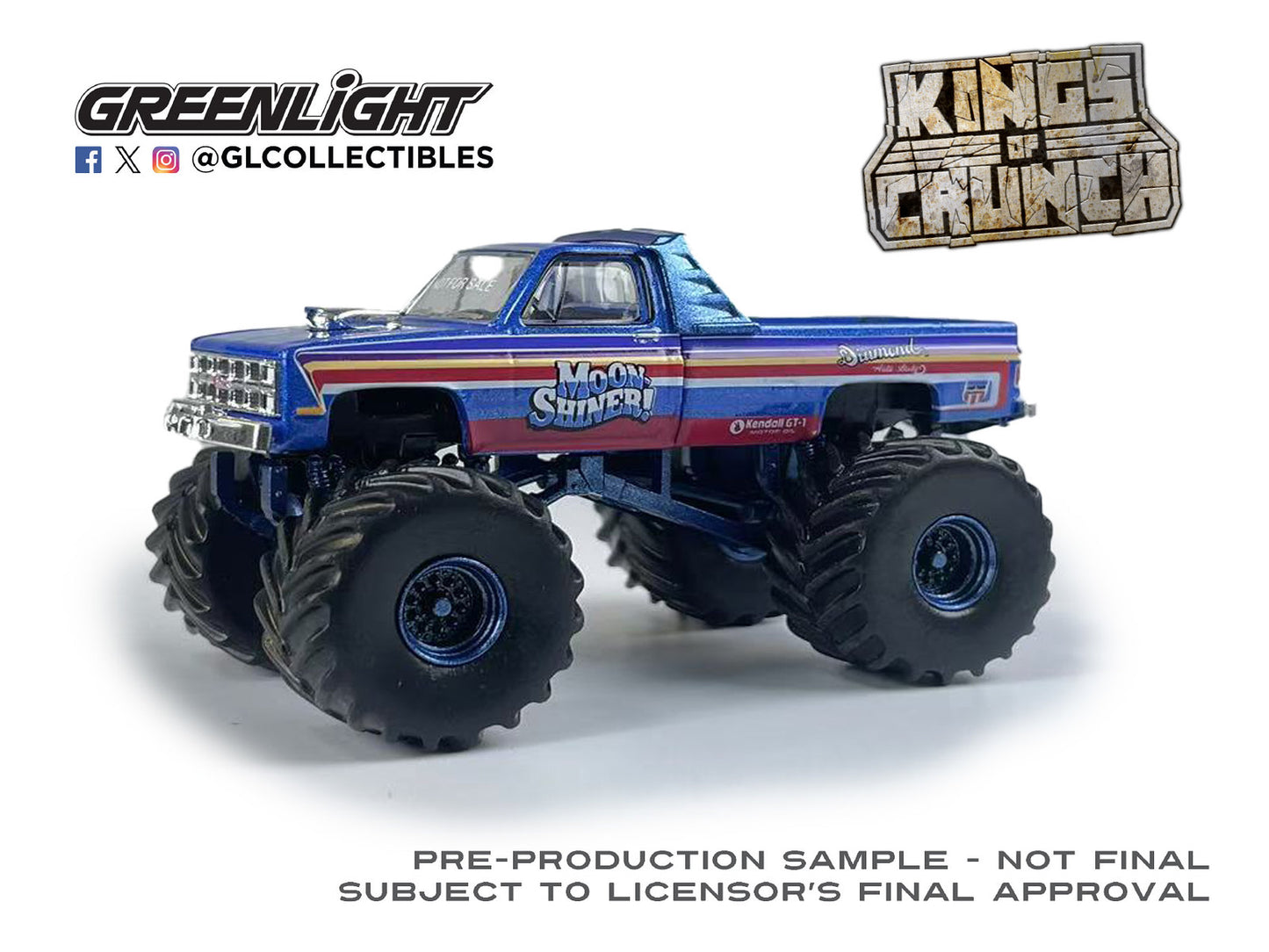 1:64 Kings of Crunch Series 16 - Moonshiner! - 1982 GMC Sierra 2500 : PRE ORDER FOR After April 2025