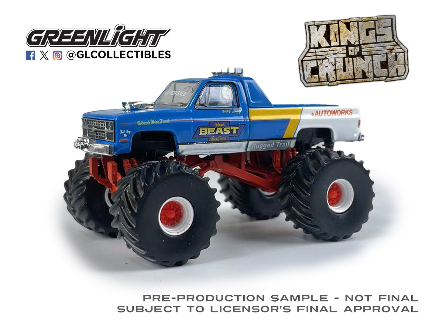 1:64 Kings of Crunch Series 16 - Holman’s Beast - 1983 Chevrolet C30 : PRE ORDER FOR After April 2025