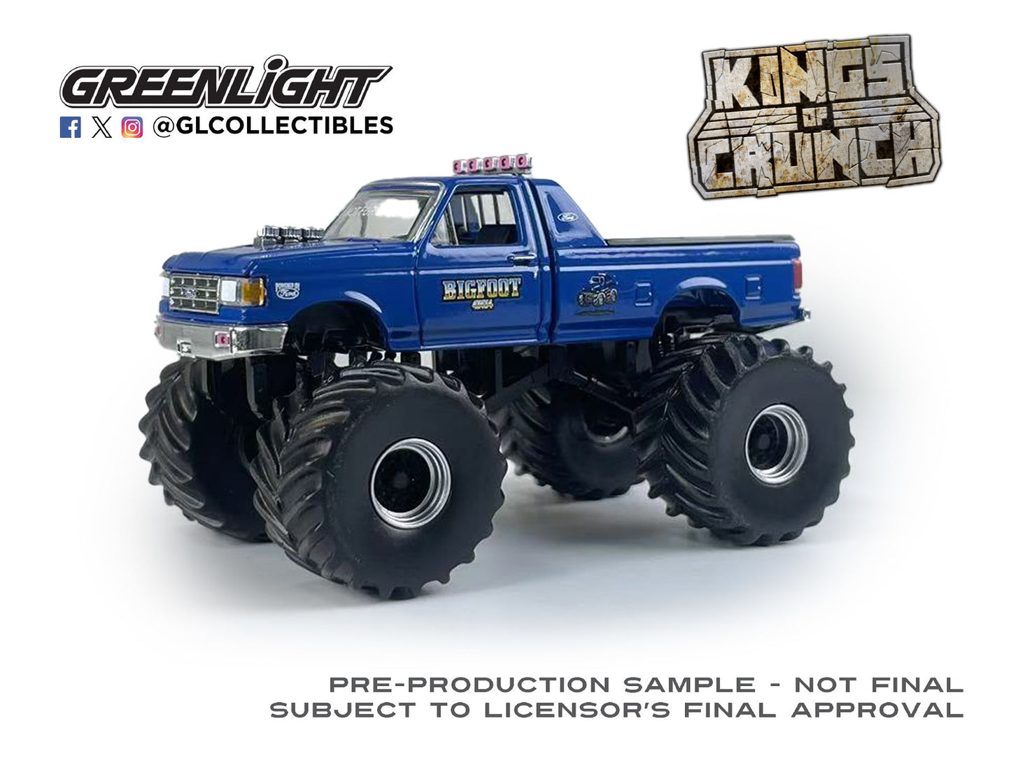 1:64 Kings of Crunch Series 16 - Bigfoot #4 - 1990 Ford F-350 : PRE ORDER FOR After April 2025