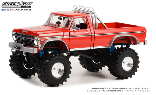 1:18 Kings of Crunch - Godzilla - 1974 Ford F-250 Monster Truck with 48-Inch Tires : Ready to Ship