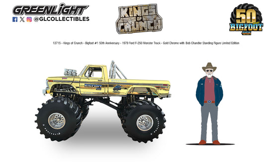 1:18 50th Anniversary Bigfoot #1 w/Bob Chandler standing figure  PREORDER