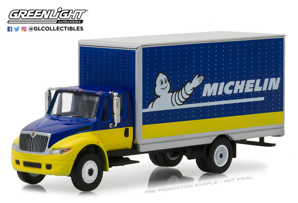 1:64 H.D. Trucks Series 12 - 2013 International Durastar Box Van Michelin Tires "Michelin Man"