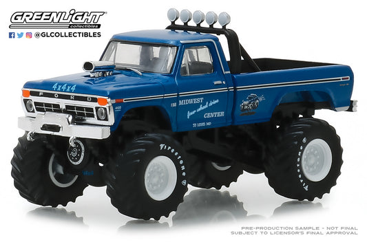1:64 Kings of Crunch Series 3 - Midwest Four Wheel Drive & Performance Center - 1974 Ford F-250 Monster Truck