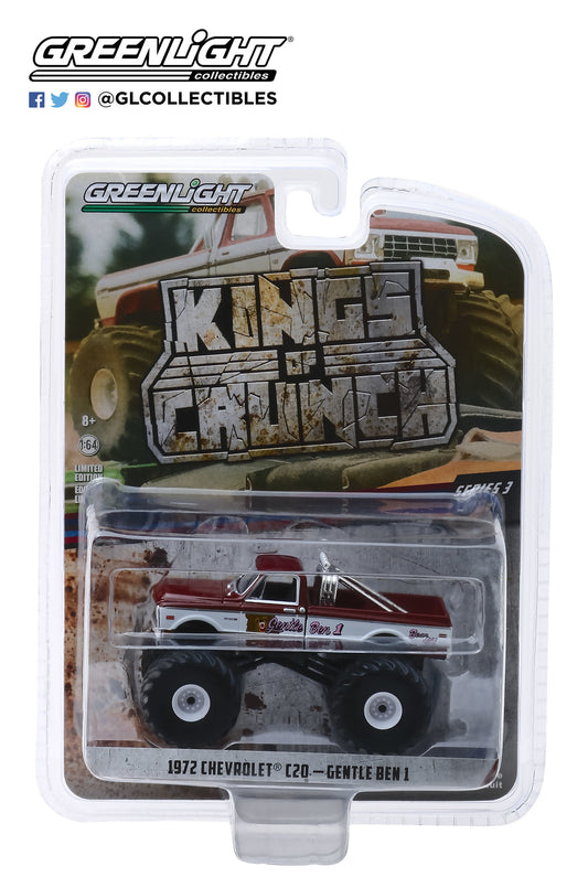 1:64 Kings of Crunch Series 3 - Gentle Ben 1 - 1972 Chevrolet C20 Monster Truck