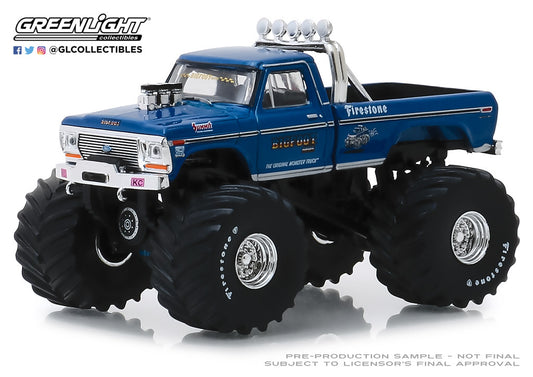 1:64 Bigfoot #1 - 1974 Ford F-250 Monster Truck (Clean Version with 66-Inch Tires)