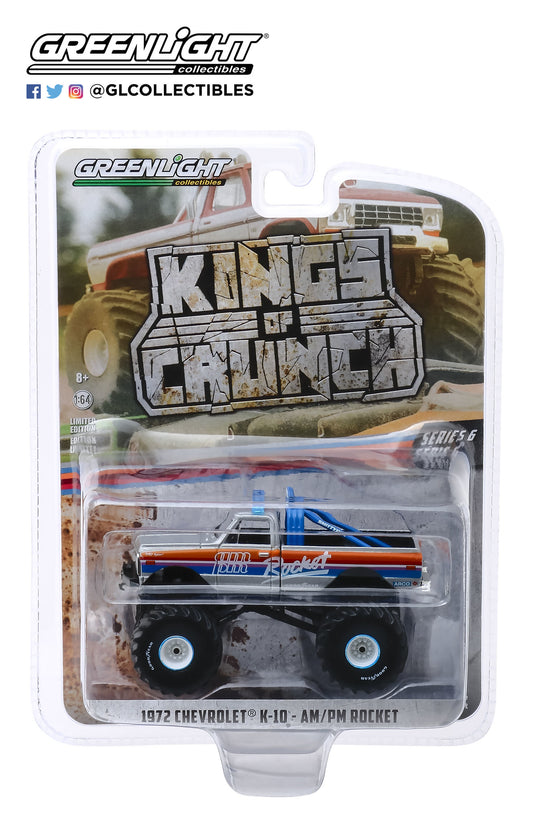 1:64 Kings of Crunch Series 6 - Rocket - 1972 Chevrolet K-10 Monster Truck