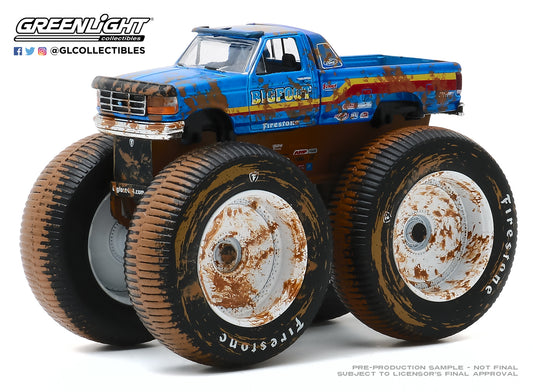 1:64 Bigfoot #7 - 1996 Ford F-250 Monster Truck (Dirty Version)
