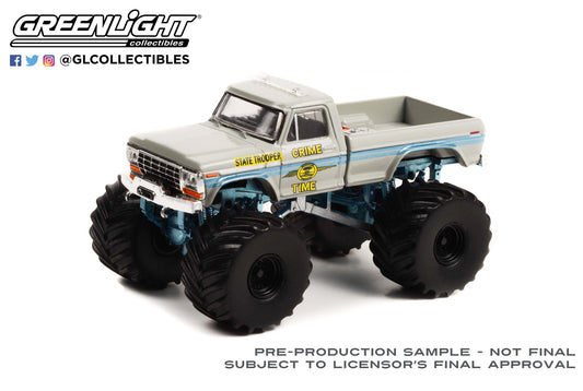 1:64 Kings of Crunch Series 11 - Crime Time State Trooper - 1979 Ford F-250 Monster Truck