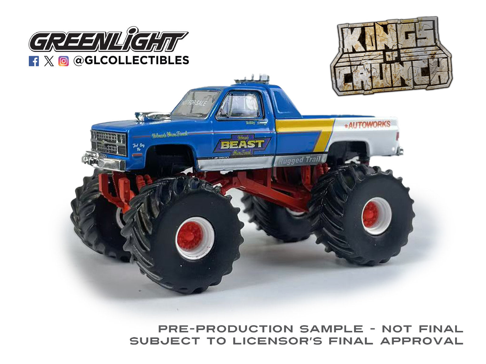 Monster Trucks Wheel and Tire Multipack 