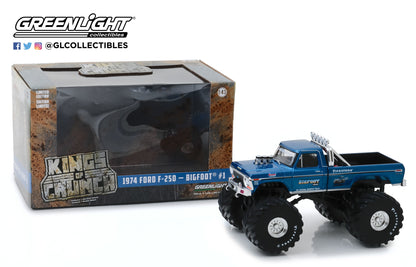1:43 Kings of Crunch - Bigfoot #1 The Original Monster Truck (1979) - 1974 Ford F-250 Monster Truck (with 66-Inch Tires)