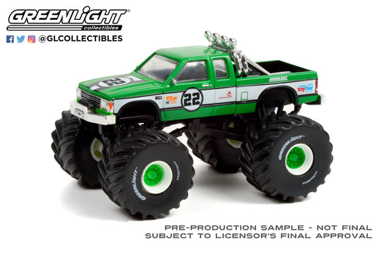 1:64 1986 Chevrolet S-10 Extended Cab Monster Truck #22 - 2022 GreenLight Trade Show Exclusive